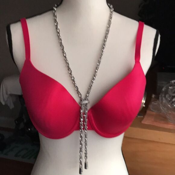 Chico’s Vovel Tessel Silvertone Necklace. - Picture 1 of 11